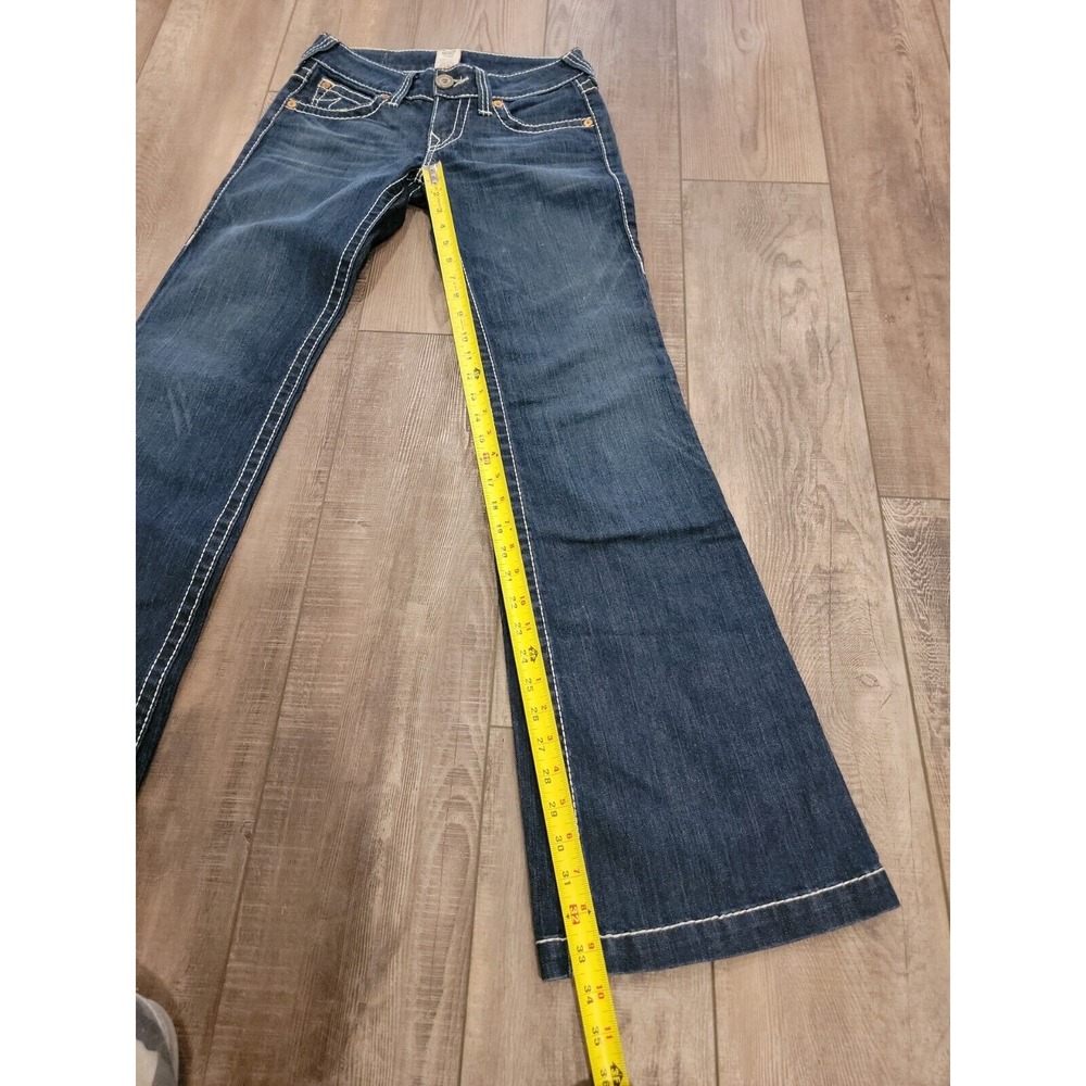 TRUE RELIGION Womens Jeans Bootcut Size 27 Made In Usa - Picture 6 of 13